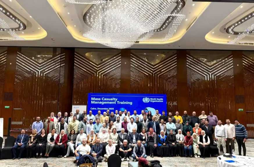 منظمة الصحة العالمية تشيد بمستشفى وادي النطرون التخصصي وكفاءته فى التعامل مع حالات الحوادث الكبيرة والخطيرة