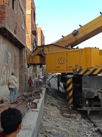 تفاصيل دقيقة لتلفيات حادث قطار السفاينة.. 9 عقارات متضررة وحالات آمنة إنشائيًا