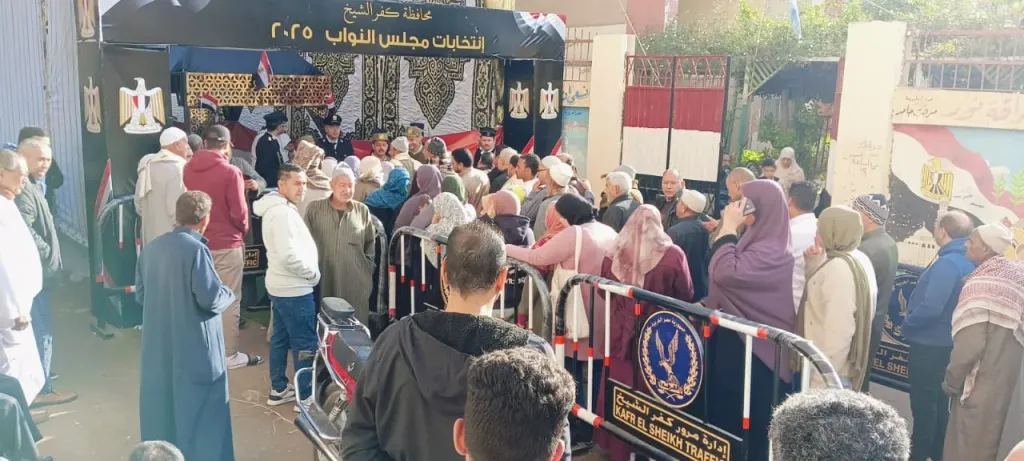 فتح اللجان الانتخابية بمحافظة كفر الشيخ لاستقبال الناخبين في جولة الإعادة بالانتخابات البرلمانية 2025