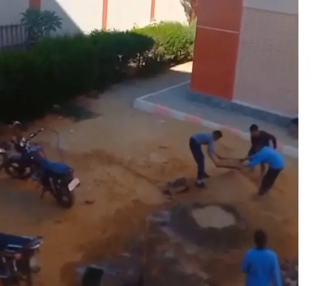 بعد تداول فيديو بناء الطلاب.. إحالة مدير مدرسة إعدادية ومعلم الزراعة للتحقيق في قنا