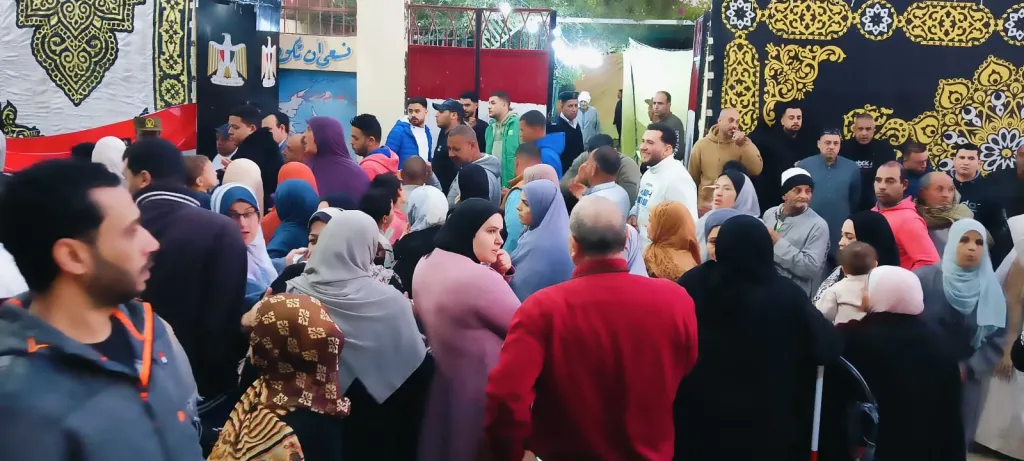 تزايد إقبال الناخبين على لجان الإعادة البرلمانية بكفر الشيخ رغم سوء الأحوال الجوية