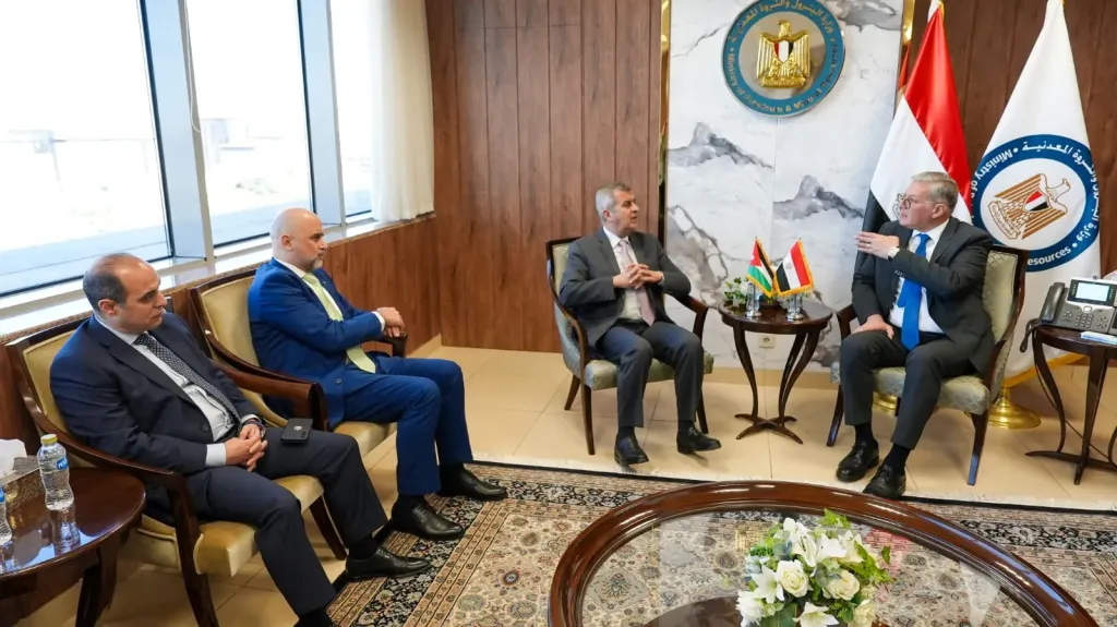 مباحثات مصرية أردنية لتعزيز التعاون في البترول والغاز والتعدين
