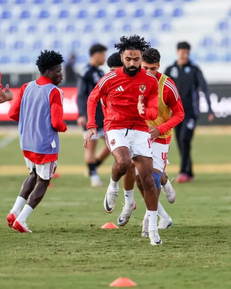 في مباراة مثيرة.. الأهلي يتعادل مع غزل المحلة في الشوط الأول