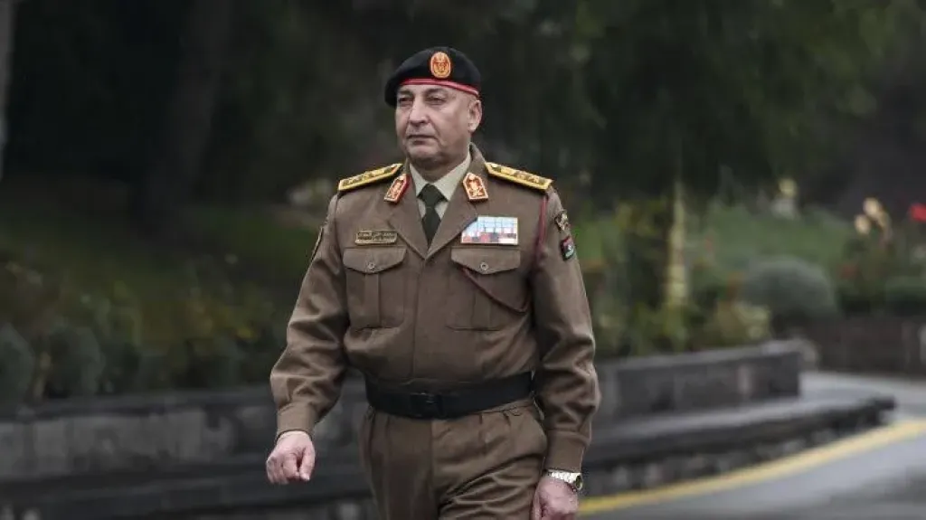 فيما تتمثل دور الفريق محمد الحداد رئيس الأركان الليبي في ليبيا قبل وفاته؟