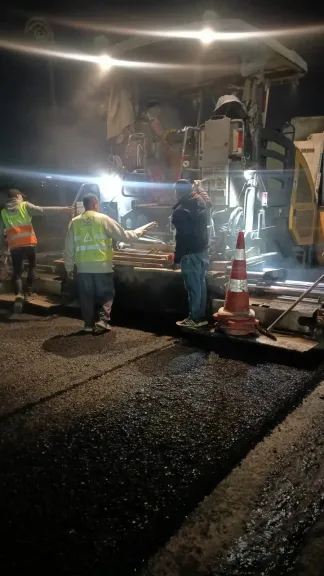 محافظ القليوبية يتابع أعمال رصف شارع امتداد أحمد حلمي بغرب شبرا الخيمة