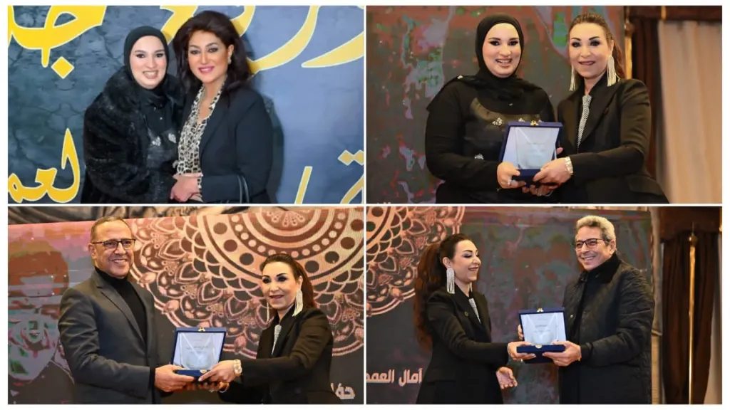 الإعلامية يارا أحمد تتألق في حفل جوائز آمال العمدة ومفيد فوزي بحضور نجوم الفن والإعلام