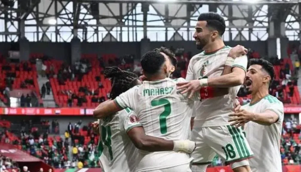 منتخب الجزائر يضرب شقيقه السودانى بثلاثية نظيفة فى أمم أفريقيا