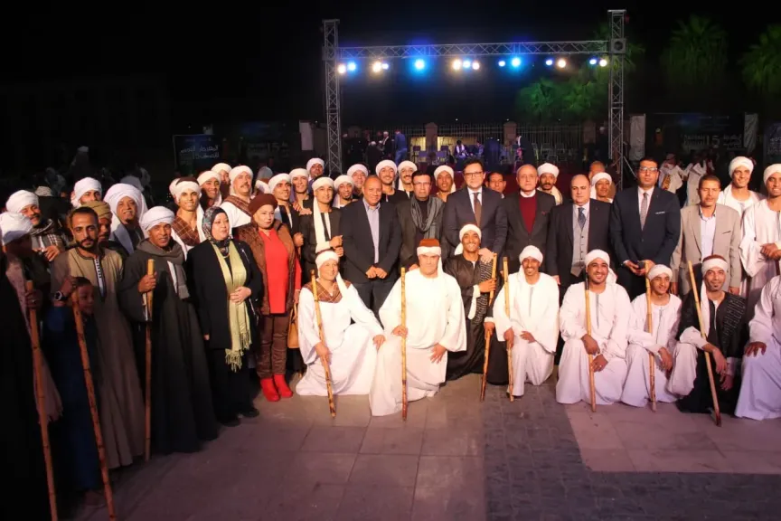 ختام الدورة الخامسة عشرة للمهرجان القومي للتحطيب بالأقصر