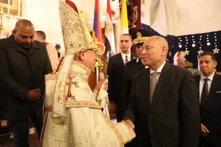 محافظ القاهرة يشهد احتفال بطريركية الأرمن الكاثوليك بعيد الميلاد ويؤكد ترسّخ وحدة النسيج الوطني