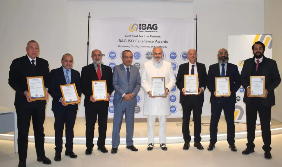 أيباج تحصد 7 شهادات أيزو دولية في الجودة وأنظمة أمن وحماية المعلومات