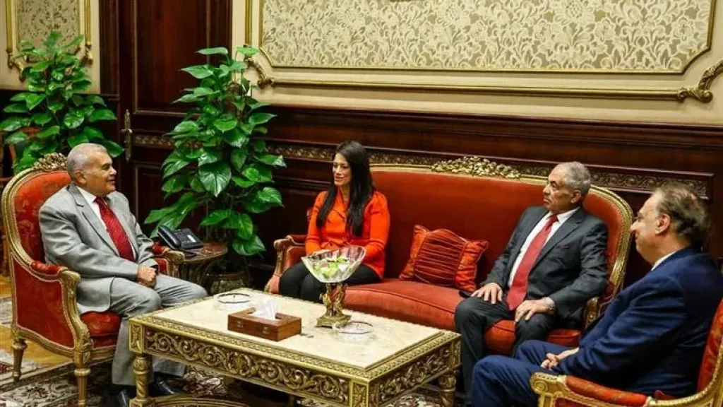 بحث سبل التعاون خلال لقاء وزيرة التخطيط والتنمية الاقتصادية والتعاون الدولي ورئيس مجلس الشيوخ