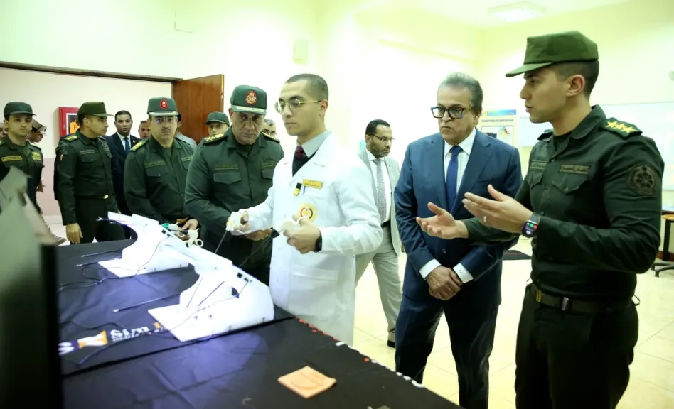 كلية الطب بالقوات المسلحة تستقبل وزير الصحة