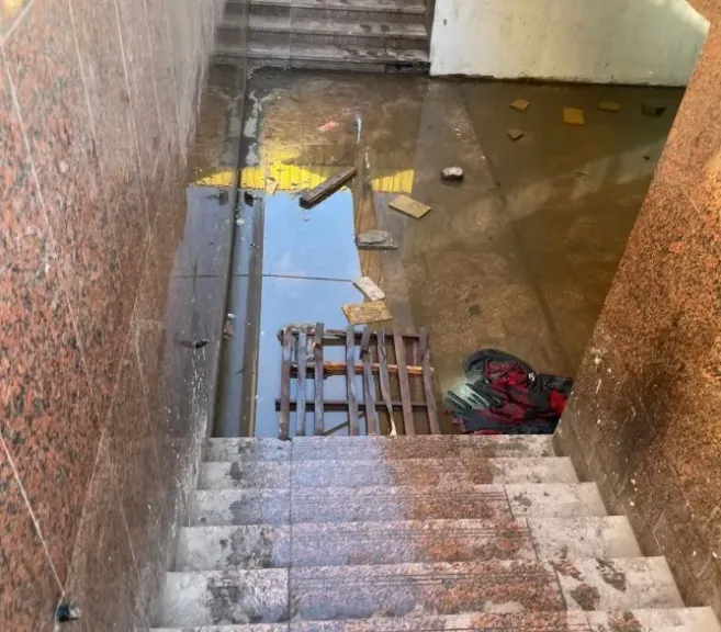 مياه وظلام وإهمال.. استغاثة من نفق وادي النيل أسفل محور 26 يوليو بالعجوزة