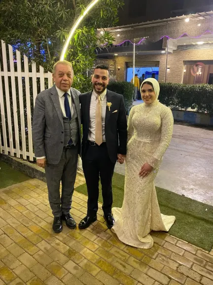 النائب أسامة شرشر يهنئ المهندس سعيد يحيى والمهندس مصطفى السيد بخطوبة الدكتور محمد والمهندسة سهيلة