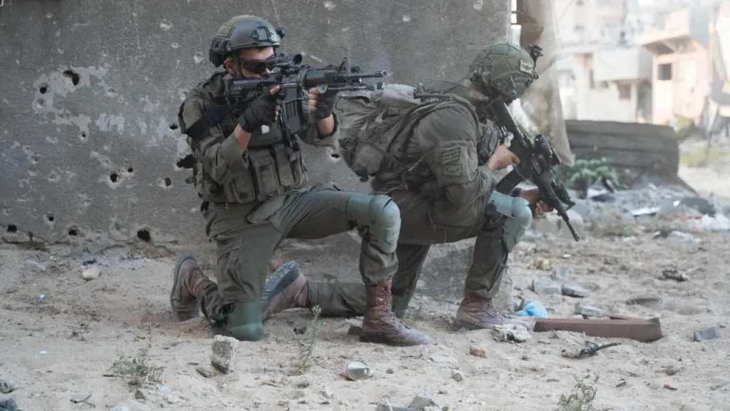 عناصر من الجيش الاسرائيلي في غزة