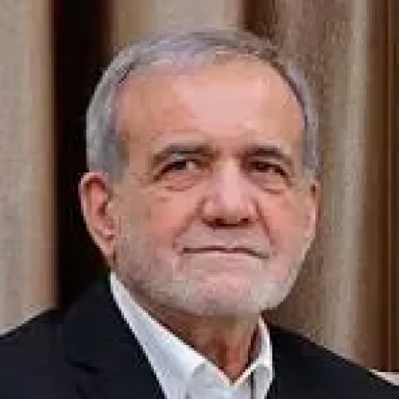 الرئيس الايراني بزشكيان