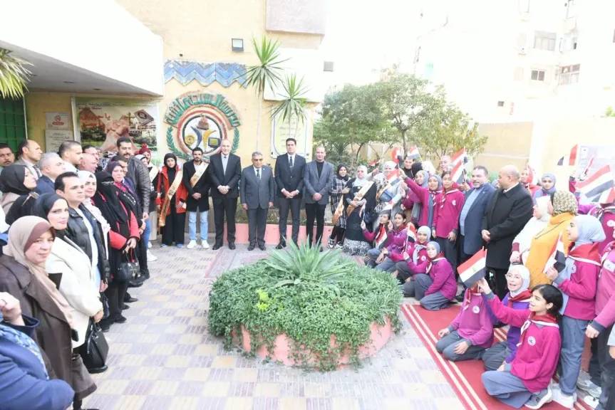 لنائب أحمد إسماعيل صبرة يشارك في افتتاح مركز التعليم المستمر للكبار بالدقهلية