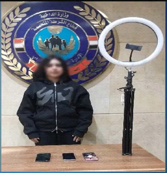 القبض على البلوجر كنزى بالعمرانية