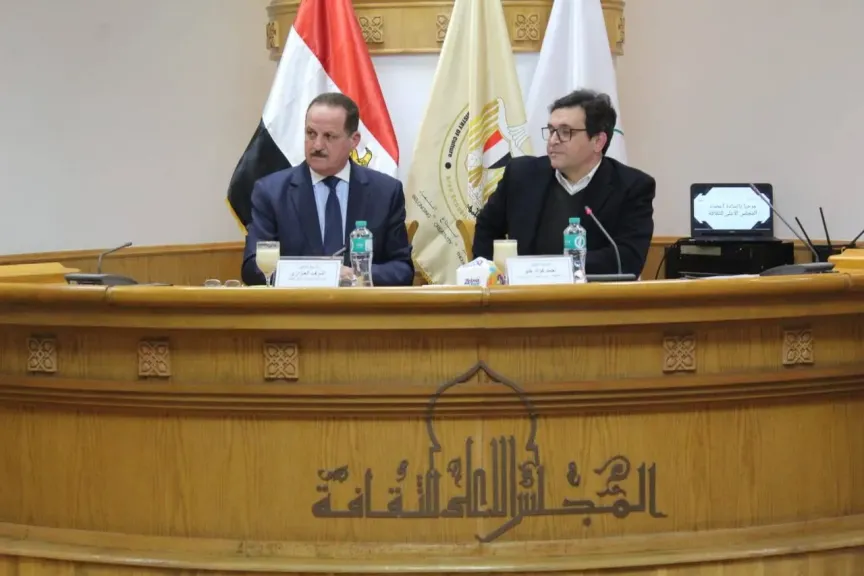 الدكتور أحمد فؤاد هنو في إجتماع المجلس الأعلى للثقافة