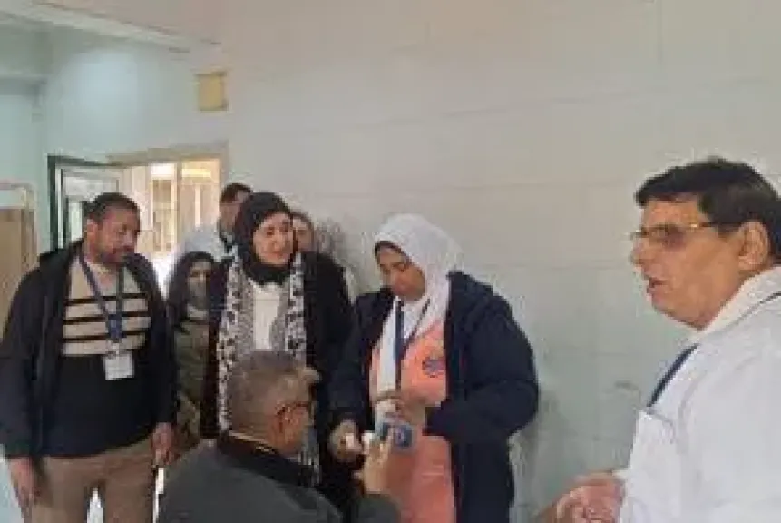 صحة الإسكندرية  توقع الكشف الطبى على 1041 مريضا وصرف العلاج المجاني