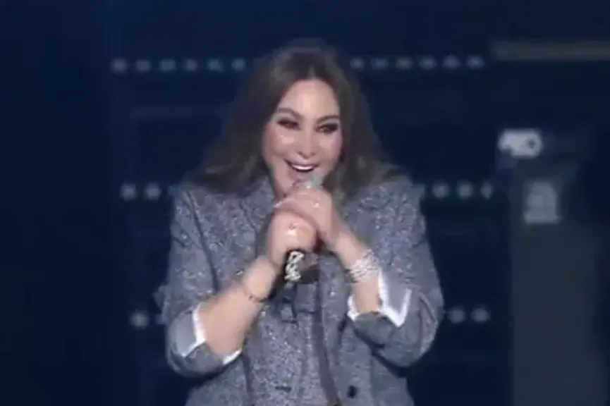 إليسا تتألق فى رأس السنة بالعاصمة الجديدة: أحلى حفل مع الشعب المصرى