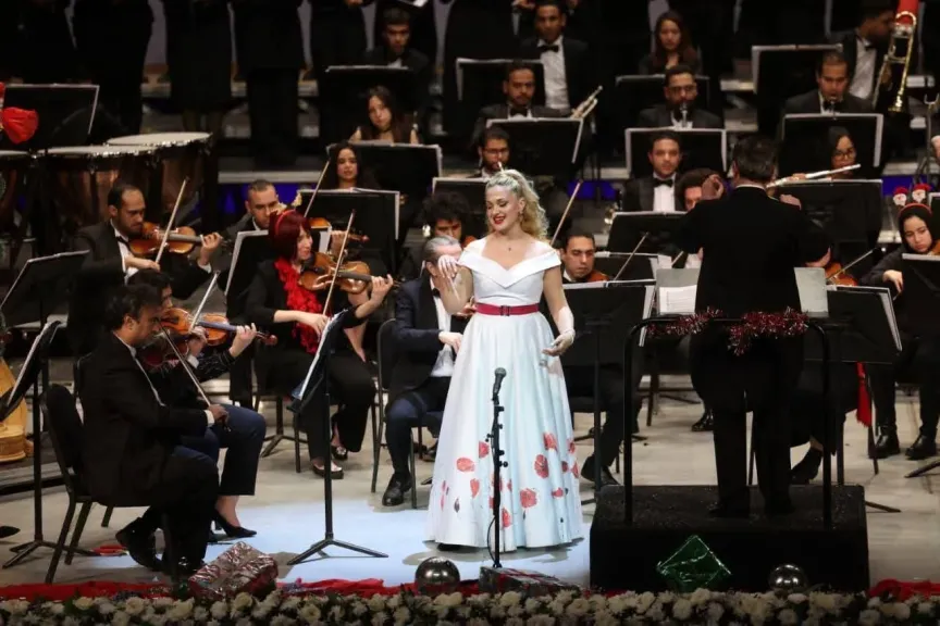 جمهور الأوبرا بين الكلاسيكيات العالمية وعبقريات أم كلثوم في أحتفالية العام الجديد بمعهد الموسيقى