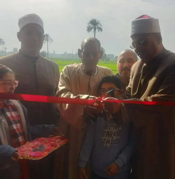 ضمن خطة تطوير المساجد.. أوقاف القليوبية تفتتح مسجد محمد أمين بطحوريا