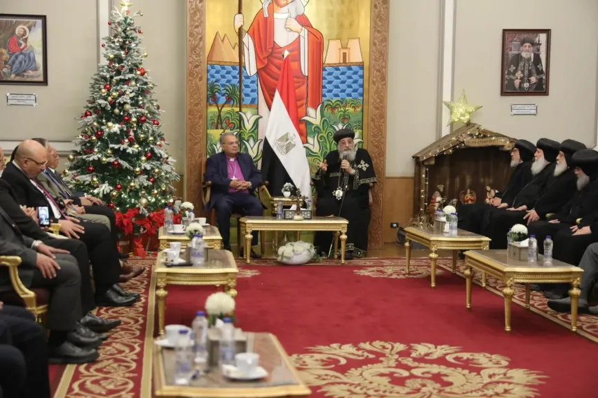رئيس الطائفة الإنجيلية مهنئا البابا تواضروس بعيد الميلاد :رمز وطني وإنساني للمحبة بين المصريين