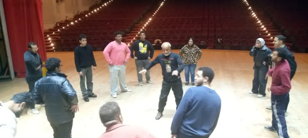 ورش مهرجان المسرح العربي 