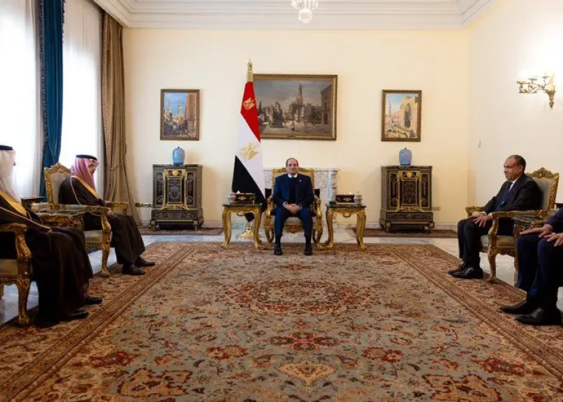 خلال لقائه وزير الخارجية فيصل بن فرحان.. السيسي يؤكد أهمية الترتيبات الجارية للانعقاد الأول لمجلس التنسيق الأعلى المصري السعودي وتعزيز الجهود المشتركة ازاء ازمات المنطقة