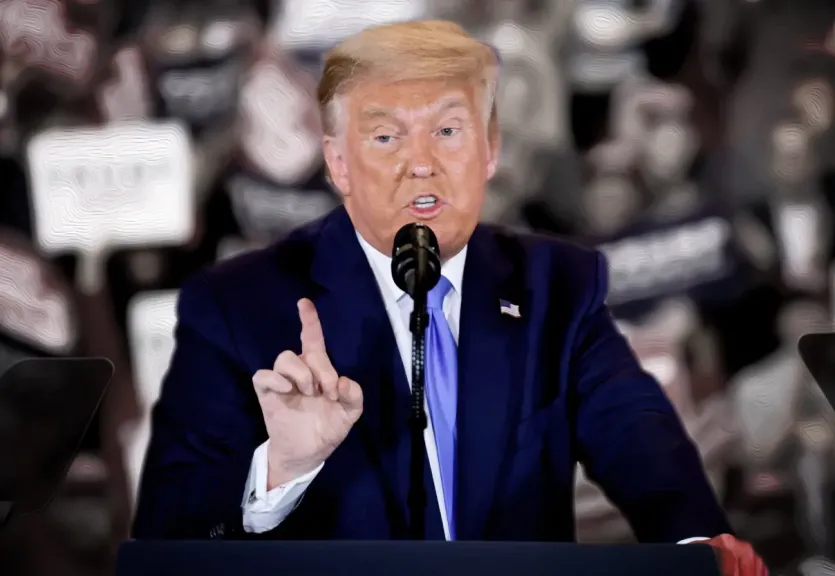 الرئيس ترامب 