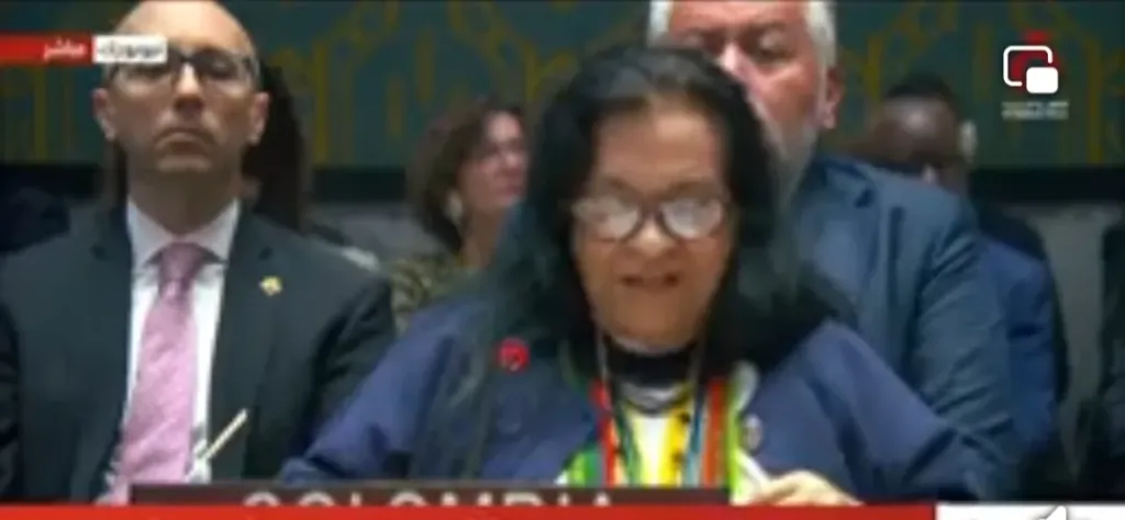 مندوبة كولومبيا بمجلس الأمن: سنستمر في استقبال المهاجرين من فنزويلا وتقديم المساعدة