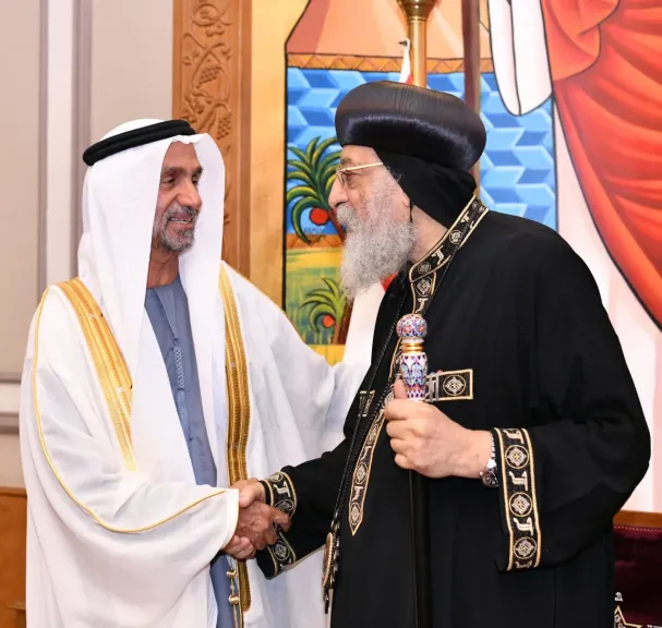 المجلس العالمي للتسامح والسلام يهنئ البابا تواضروس الثاني وأقباط مصر بعيد الميلاد المجيد