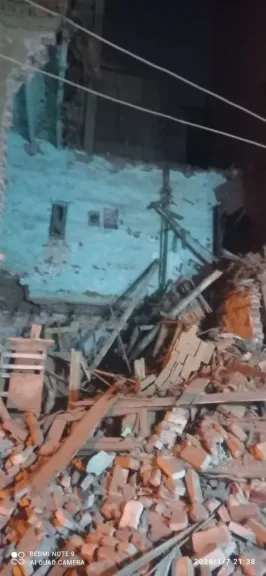 انهيار مبنى قديم بالقناطر الخيرية.. محافظ القليوبية يتدخل فورًا ويشكّل لجنة هندسية