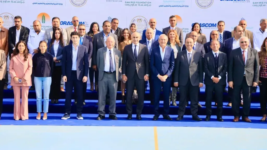 وزير التعليم يفتتح مدرسة «أنسي ساويرس للتكنولوجيا التطبيقية والإنشاءات»