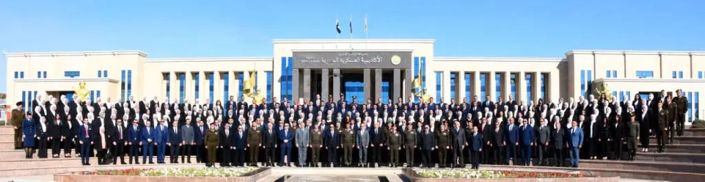 تخرج الدورة الرابعة من المعينين بالهيئات القضائية بعد إتمام دورتهم التدريبية بالأكاديمية العسكرية المصرية