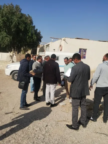 رئيس شركة مياه البحر الأحمر يوجه بالتصدي لإهدار المياه