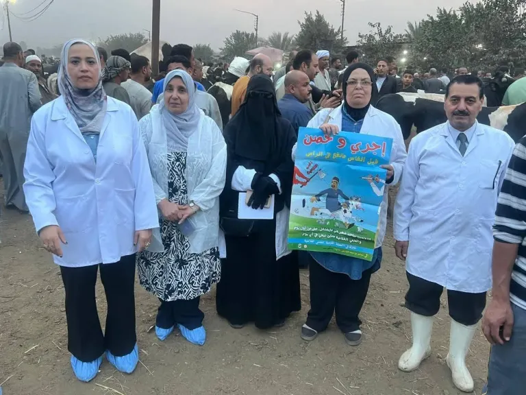 مديرية الطب البيطري بالغربية تبدأ اليوم حملة استثنائية لتحصين الثروة الحيوانية ضد الحمى القلاعية والوادي المتصدع