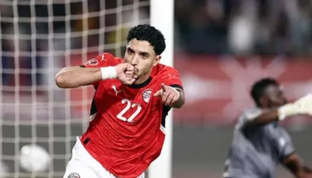 عمر مرموش يفتتح التسجيل لمنتخب مصر في مرمي كوت ديفوار