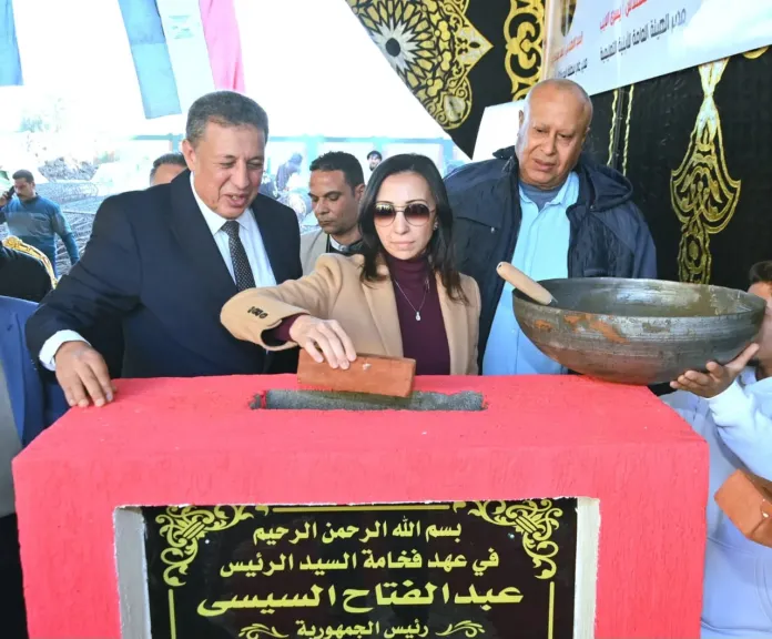 محافظ البحيرة تضع حجر أساس المدرسة المصرية اليابانية بدمنهور