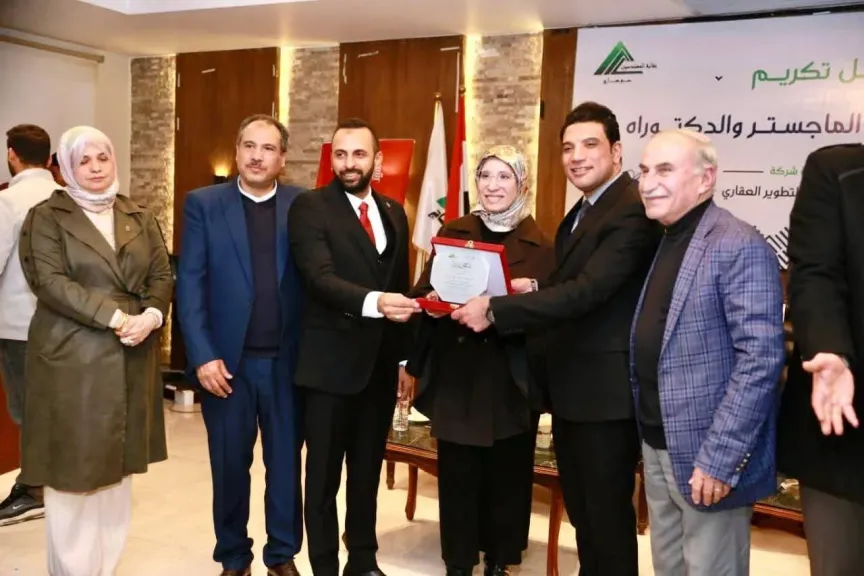 نائب محافظ سوهاج يشارك نقابة المهندسين في تكريم حملة الماجستير والدكتوراه