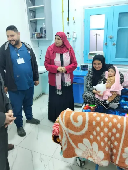 وكيلة ”تضامن الغربية” تتفقد مستشفى خيري بالمحلة.. وتؤكد دعم الدولة للمجتمع المدني في القطاع الصحي