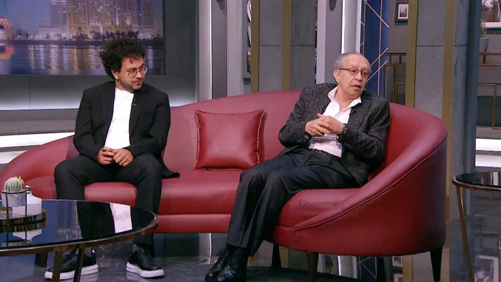 المخرج عصام السيد ونجله في برنامج واحد من الناس.. الليلة