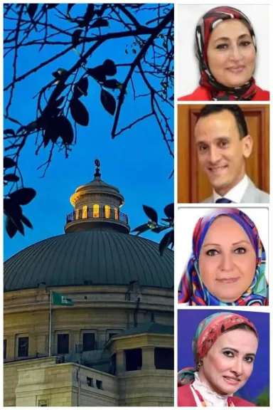 رئيس جامعة القاهرة يهنئ 4من أساتذة الجامعة لتعيينهم بقرار جمهورى أعضاء بمجلس النواب