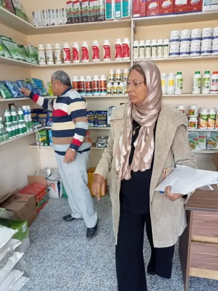 لا للمغشوش ولا للمجهول.. حملات مكثفة لضبط سوق المبيدات الزراعية بالقليوبية