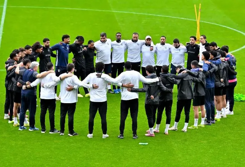 تدريبات استشفائية للاعبي الزمالك