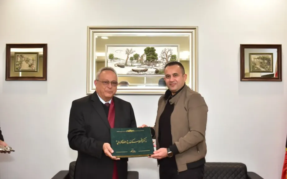 رئيس جهاز العلمين يستقبل مدير مكتبة الإسكندرية لدراسة إنشاء مقر تابع للمكتبة بالعلمين الجديدة