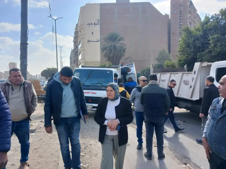 غرب شبرا الخيمة يستعيد هيبته.. حملات حاسمة ضد الإشغالات والتعديات