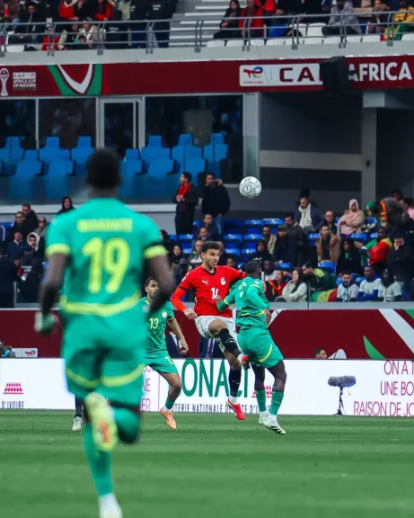 تعادل سلبى بدون أهداف بين مصر والسنغال فى الشوط الاول