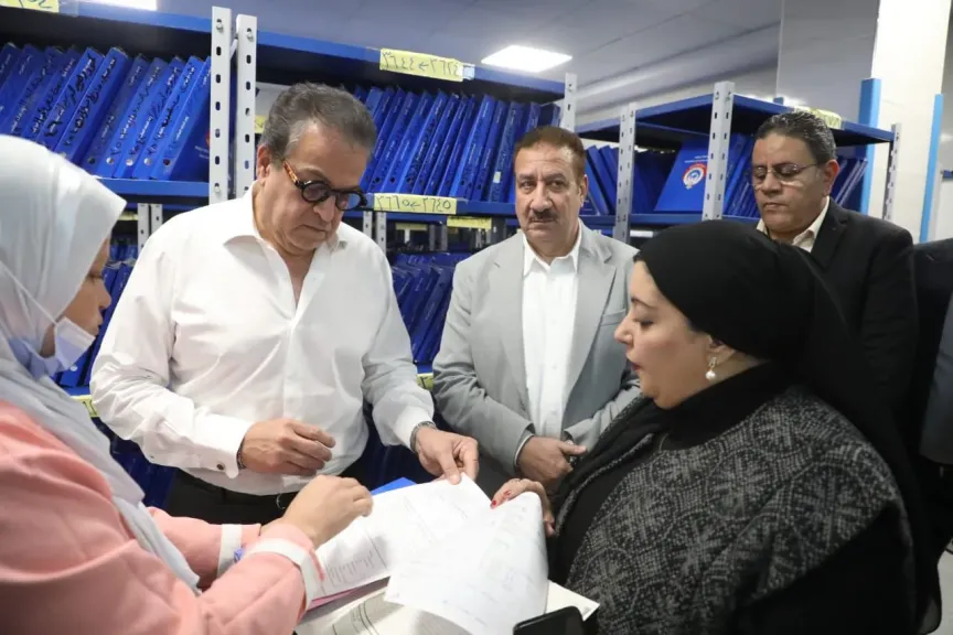وزير الصحة يتفقد عدداً من المستشفيات والمنشآت والمشروعات الصحية بالمنوفية